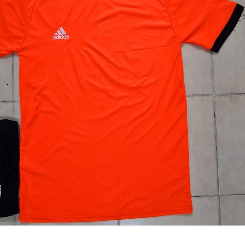Stelan Futsal Dewasa Hyget Motif Polos ADS/Kaos Olahraga Printing/Jersey Futsal/Baju Bola Printing