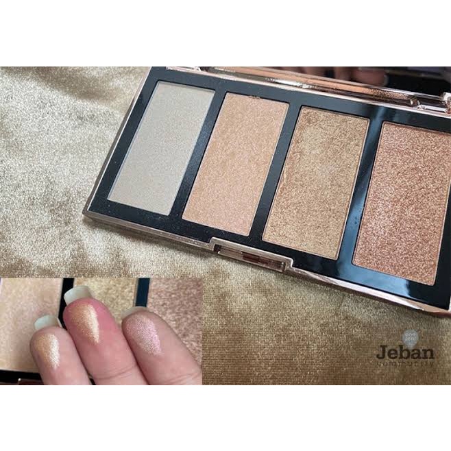 BROWIT Show Glow Highlighter Palette/makeup/kosmetik/wajah/bedak/thailand
