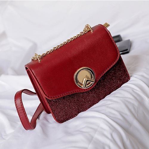 BJ28277 - PINK/RED - TAS WANITA FASHION IMPORT MODIS ELEGAN TERMURAH TERLARIS TERBARU BAGSTORE JAKARTA TAS BATAM JTF8277