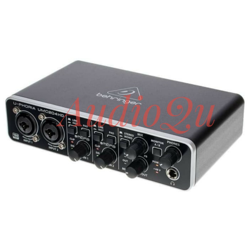 SOUNDCARD BEHRINGER UMC204HD/ UMC 204HD/ UMC 204 HD ORIGINAL