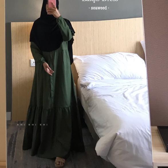 Jangan Ketinggalan order..  BALQIS DRESS | GAMIS KATUN MADINA REMPEL | GAMIS KANCING BUSUI FRIENDLY