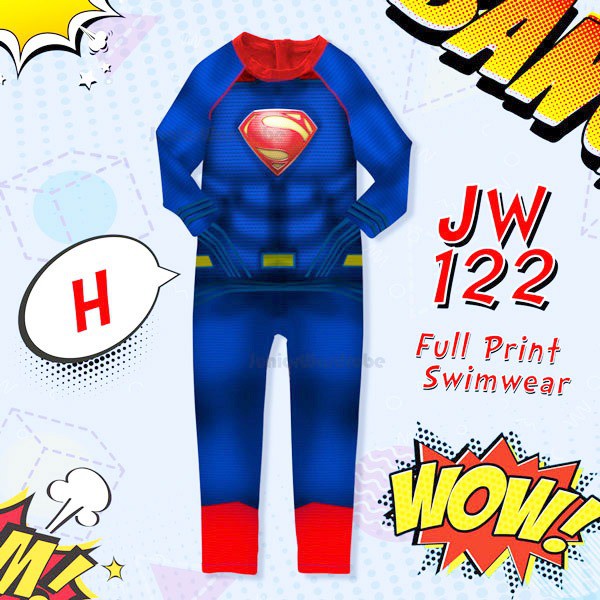 Baju Renang Anak Laki Junior Wardrobe/ Swimwear Anak Laki JW 122 KIDS Import