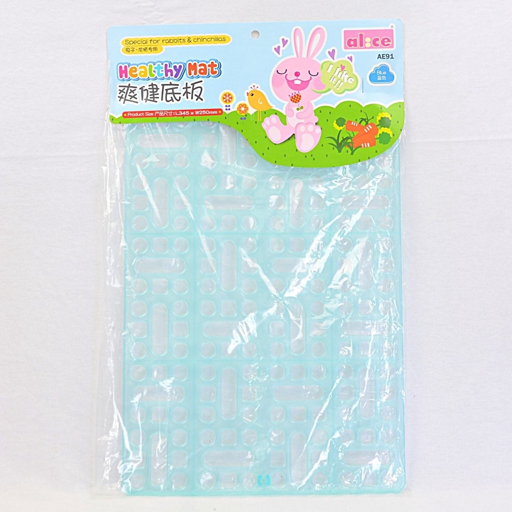 ALICE Alas Kandang Kelinci AE91 Healthy Mat Blue