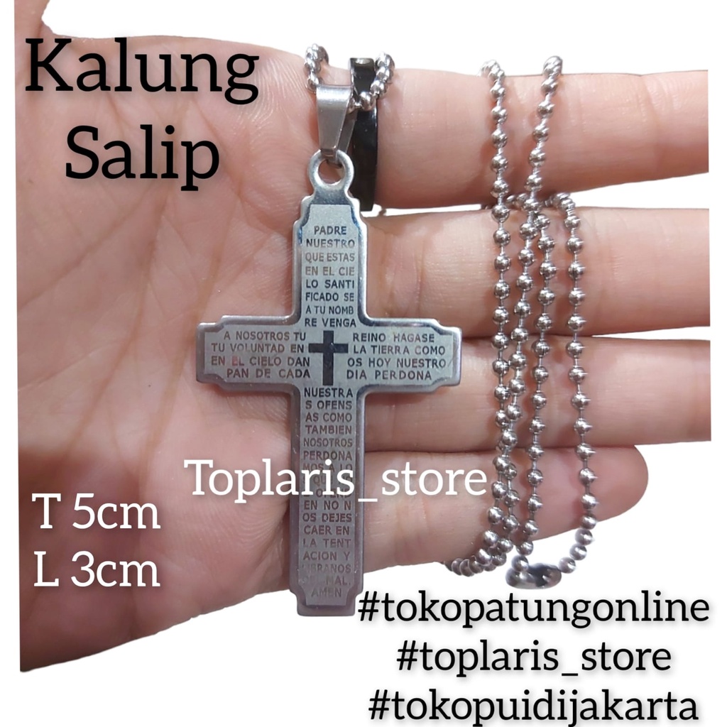 Kalung Liontin Bandul Kalung Salib