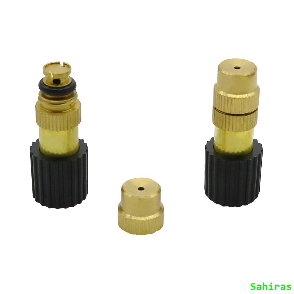 1PCS Nozzle Sprayer Kabut Bahan Kuningan Tanpa Konektor