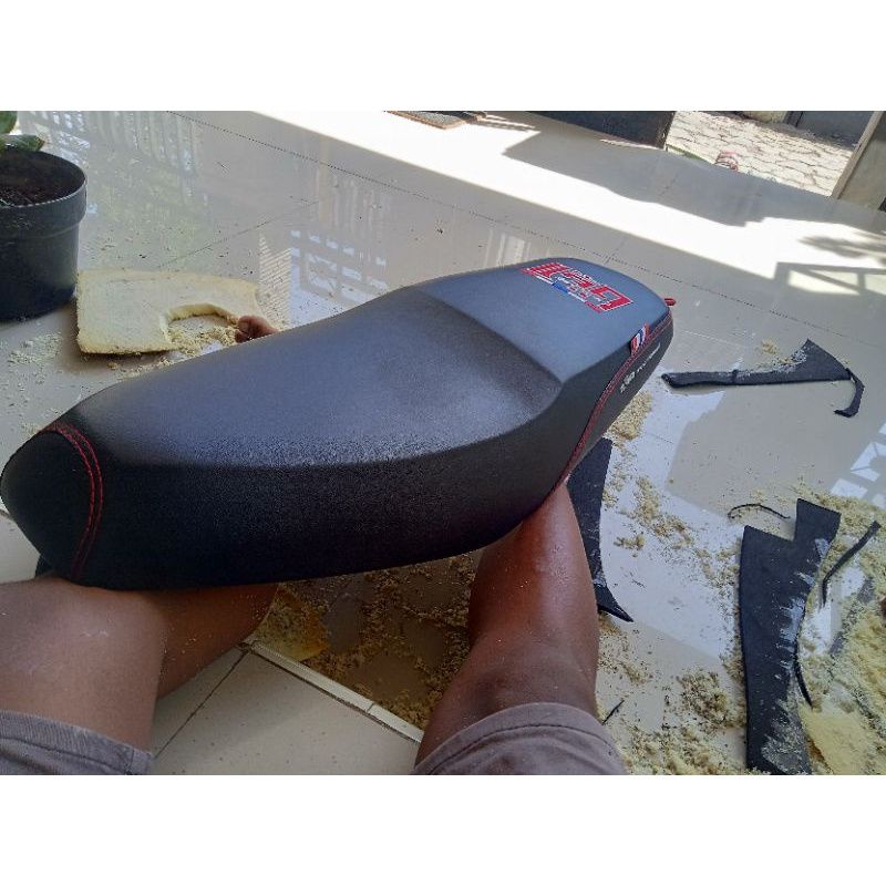 Matras jok motor busa ati 5mm jok motor kotak kualitas bagus