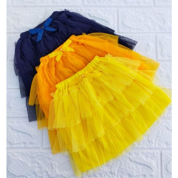 Rok Tutu bayi newborn 0-1 tahun/Rok bayi perempuan/Rok tutu bayi perempuan 3 layer