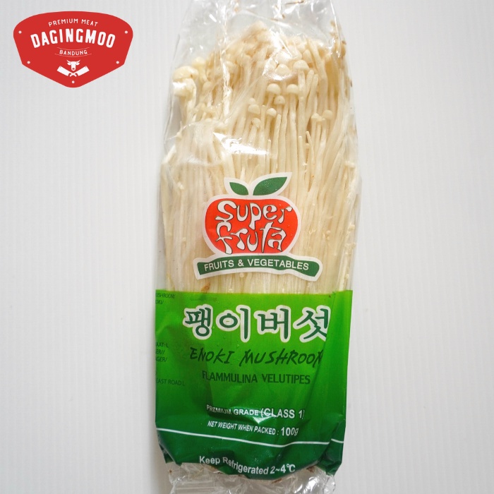 

Jamur Enoki Super Fruta Premium 100gr