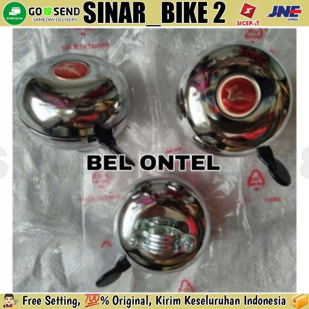 Bel Sepeda Onthel Retro Jadul Besar Nyaring - Bike Bicycle Ring Bell - Kijang Vintage