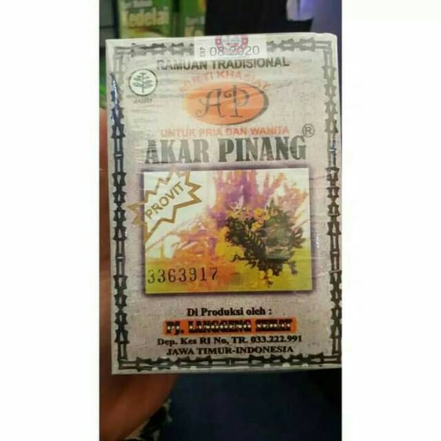 

Terbaru 500 gr akar pinang herbal