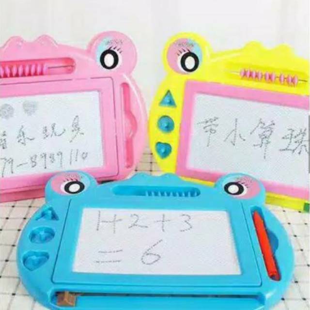 

Papan Tulis Magnetik Mainan Tulis Anak Pulpen Magnet P48
