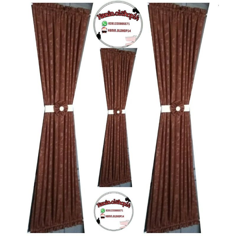 GORDEN IKAT KUPU-KUPU TEBAL| GORDEN MINIMALIS TEBAL