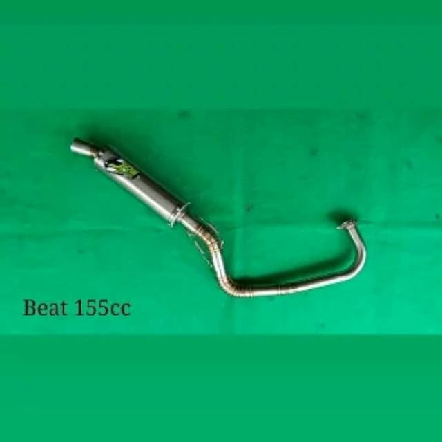 Knalpot racing beat 155cc jrm racing muffler