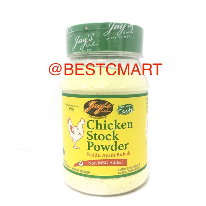

TERLARIS JAY'S CHICKEN STOCK POWDER NON MSG (KALDU AYAM BUBUK) !!
