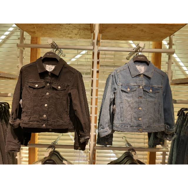 Jaket denim pull&bear