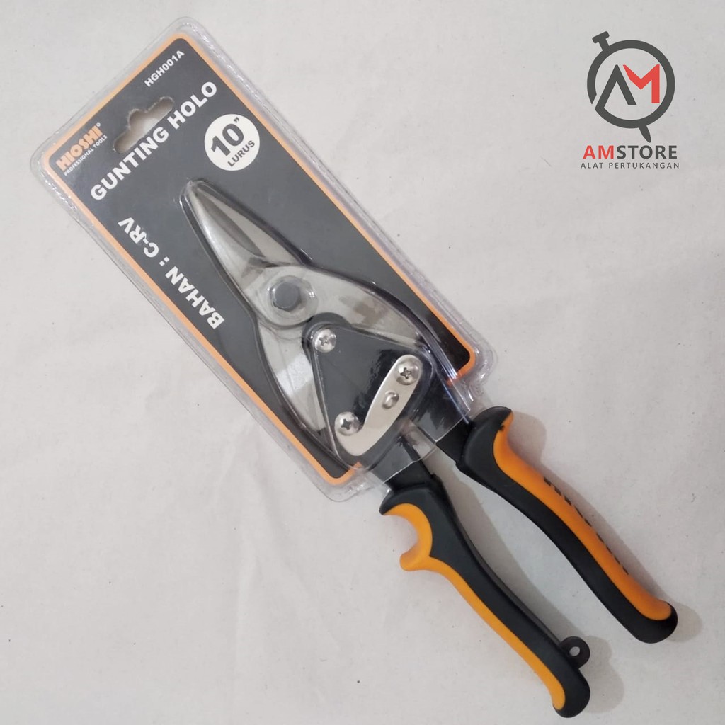 Gunting Baja Ringan / Seng / Galvalum Gunting Holo Hioshi