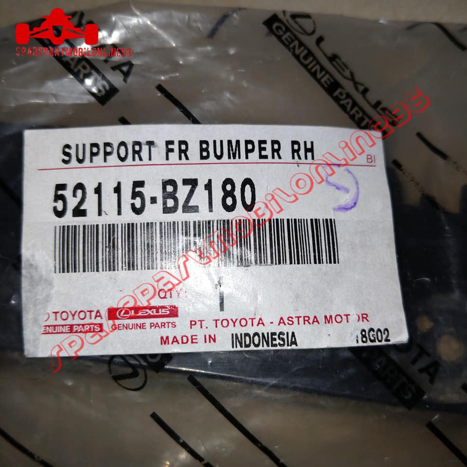 Bracket Braket Breket Bumper Depan Calya Sigra ORI