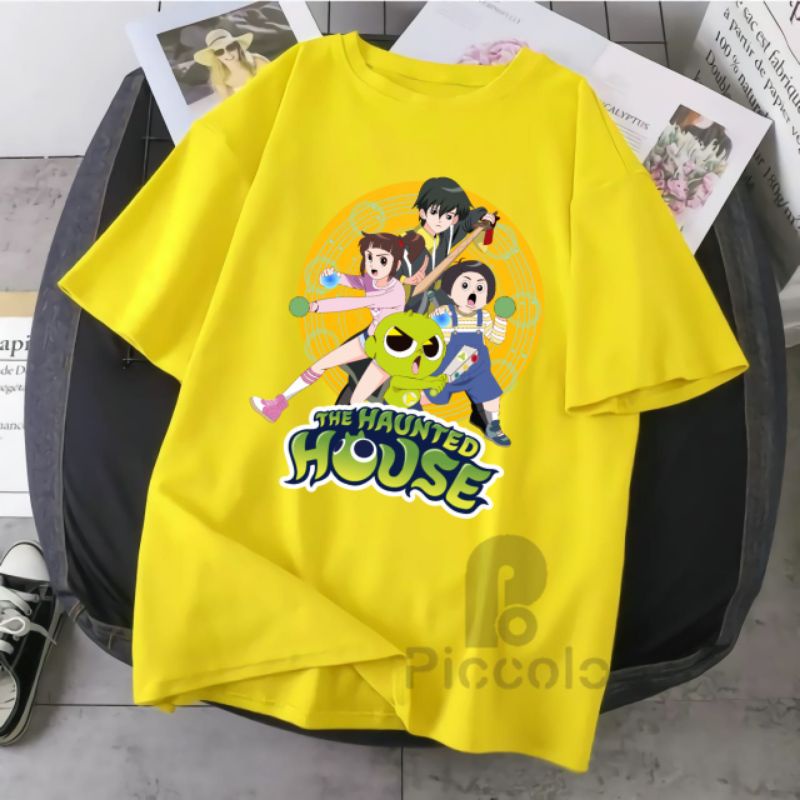 KAOS ANAK SHINBI HOUSE THE HAUNTED HOUSE GAMBAR  JERNIH kaos anak kado ulang tahun (free nama)