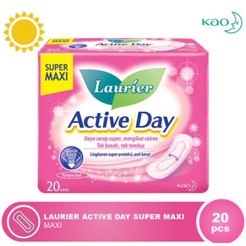 Laurier Active Day 22cm 8/20/30 Pad