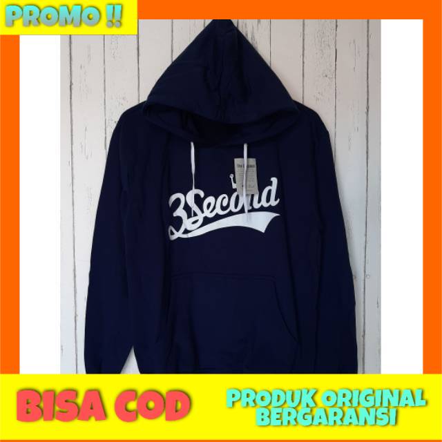 JAKET 3SECOND || HOODIE 3SECOND BAHAN FLEECE TEBAL