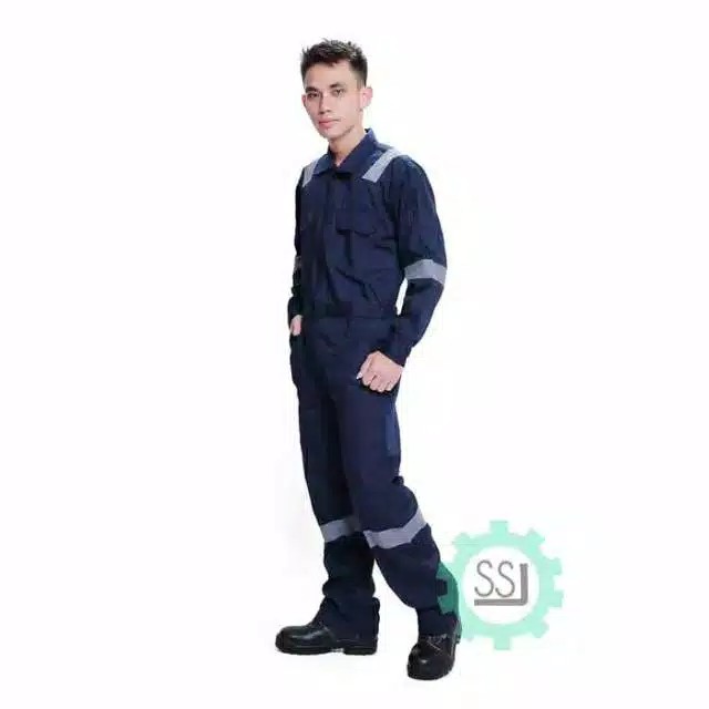 Win Wearpack Coverall Safety / Baju / Seragam Kerja Proyek IMJ M-2XL