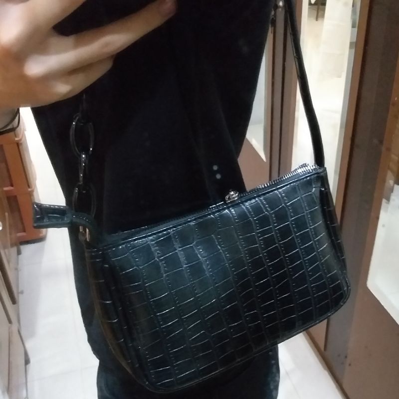 Shoulder Bag Croco Zara