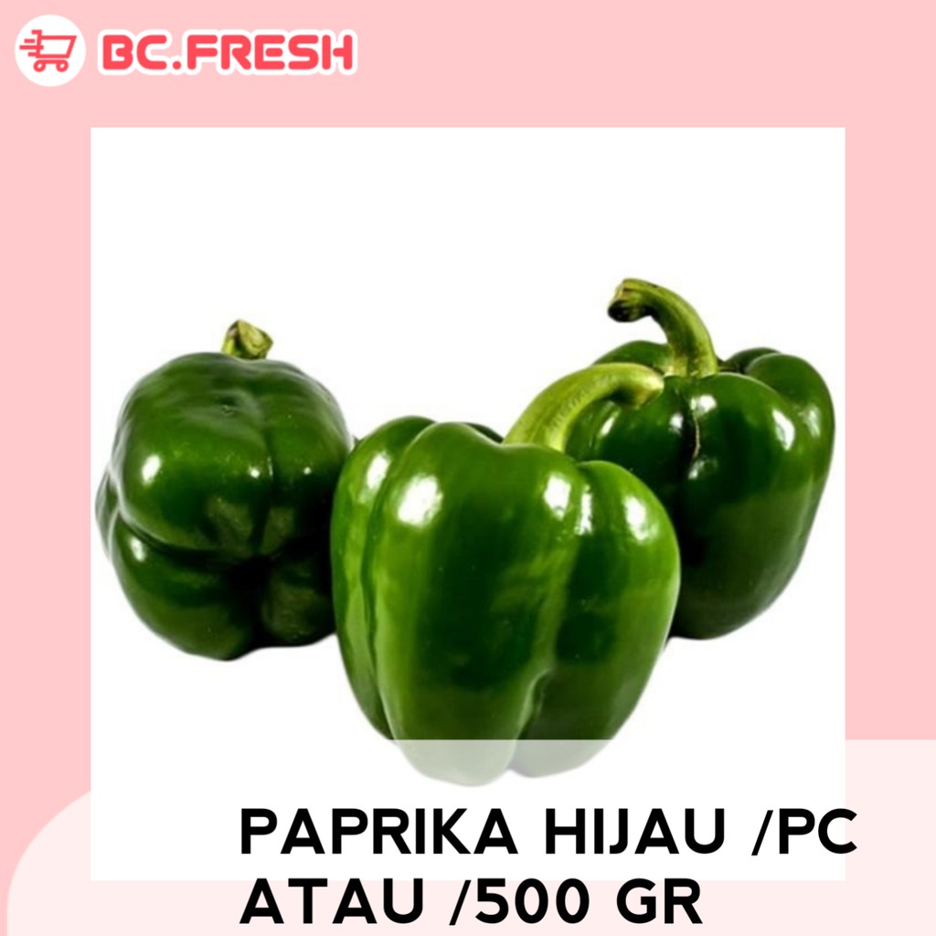 

Paprika hijau 500 gram