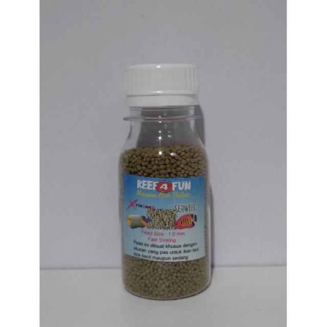 

Pakan ikan hias laut reef4fun xtreme seaweed