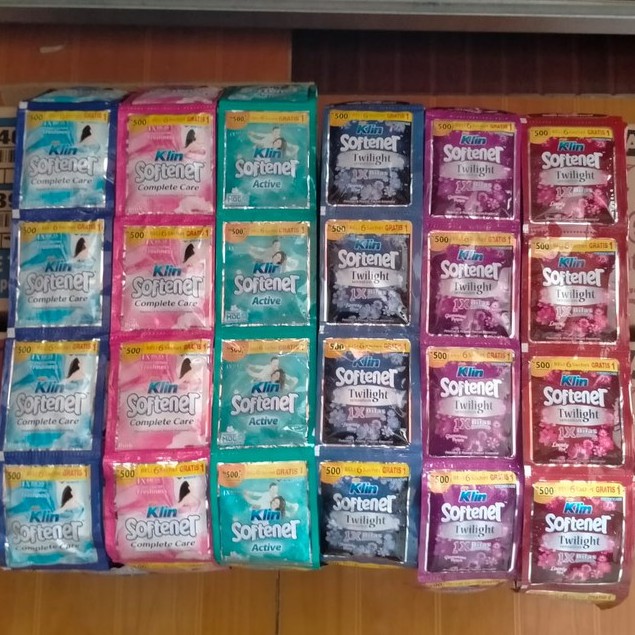 SOFTENER SOKLIN 1X BILAS RENCENG 11ml ISI 12'SACHET
