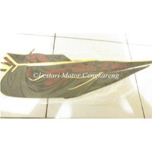 Striping Lis / Stiker body motor Satria Fu 2010 Merah