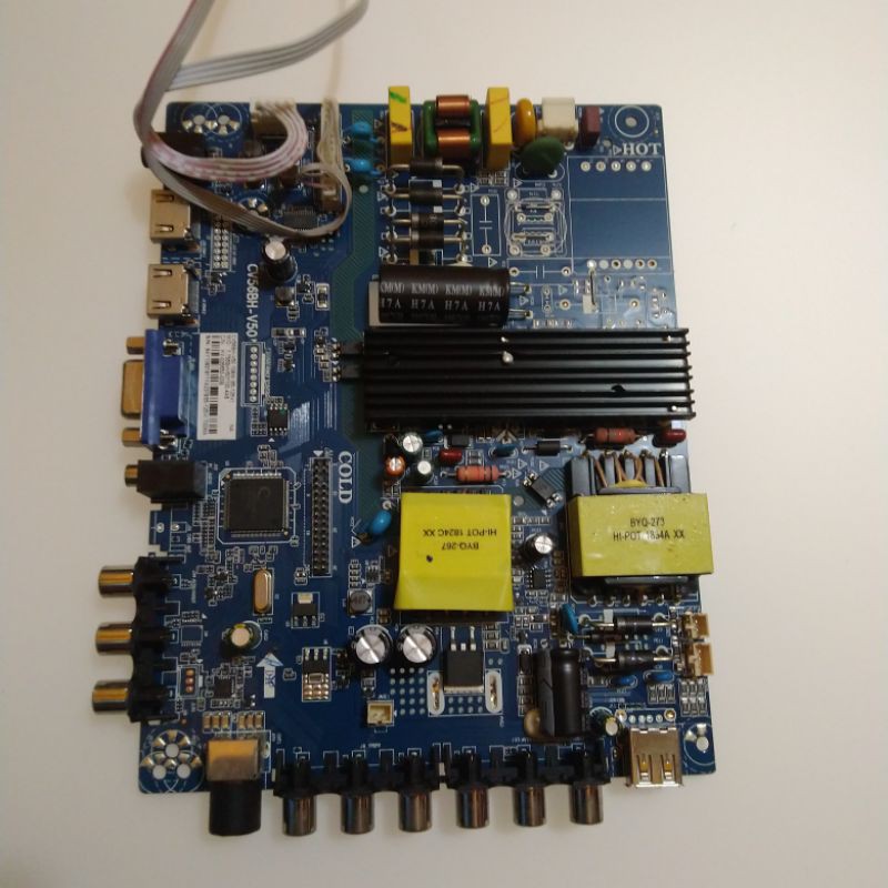mb mainboard tv polytron pld 43D150