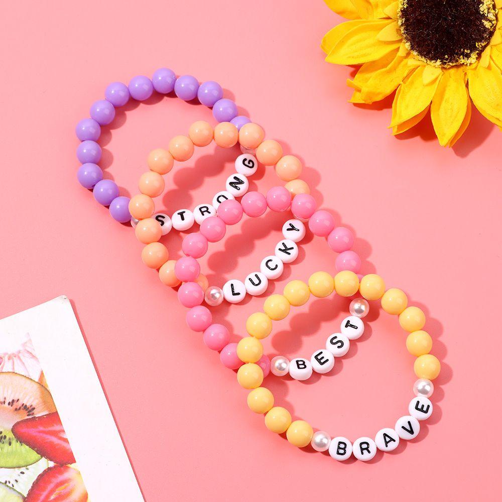 Preva Bead Gelang Princess Perhiasan Anak Perempuan Plastik/resin