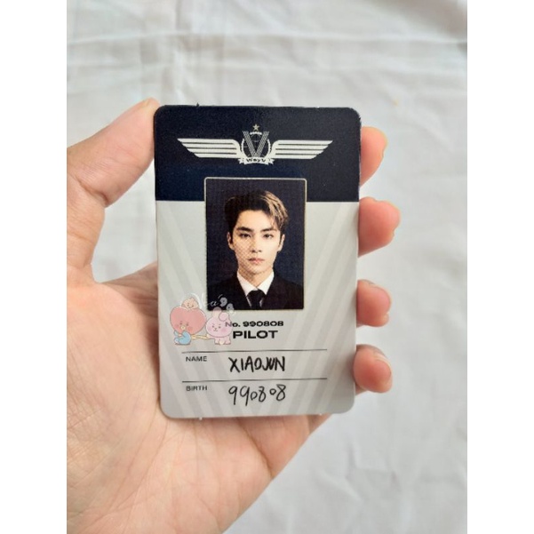 XIAOJUN ID CARD PILOT WAYV SEASON GREETING 2022 PILOT CARD XIAOJUN SG22