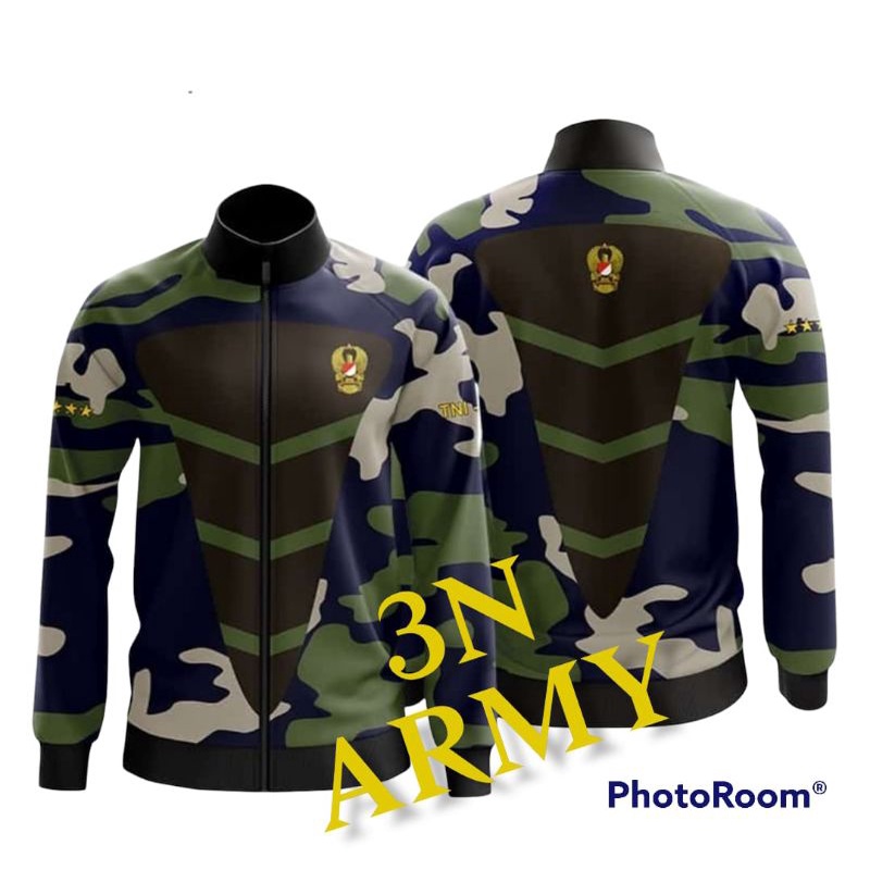 Jaket Kasad Olahraga TNI Printing