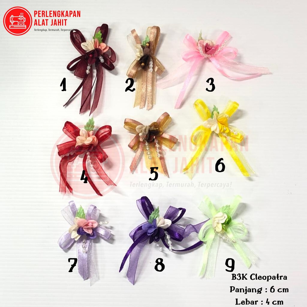 Bunga Cleopatra, Aplikasi bunga, Aplikasi Baju, Aplikasi DIY, Aplikasi tempel, Bunga tempel