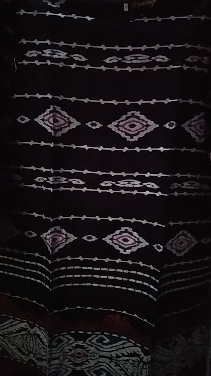 Tunik Sasilia Baju Batik Wanita Modern Kasual Elegan Kondangan