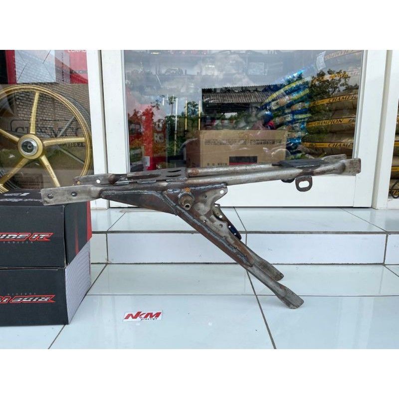 SAMBUNGAN RANGKA CB RANGKA BUNTUT CB TATANAN BEGEL PANJANG SUDAH ADA MANISAN RANGKA