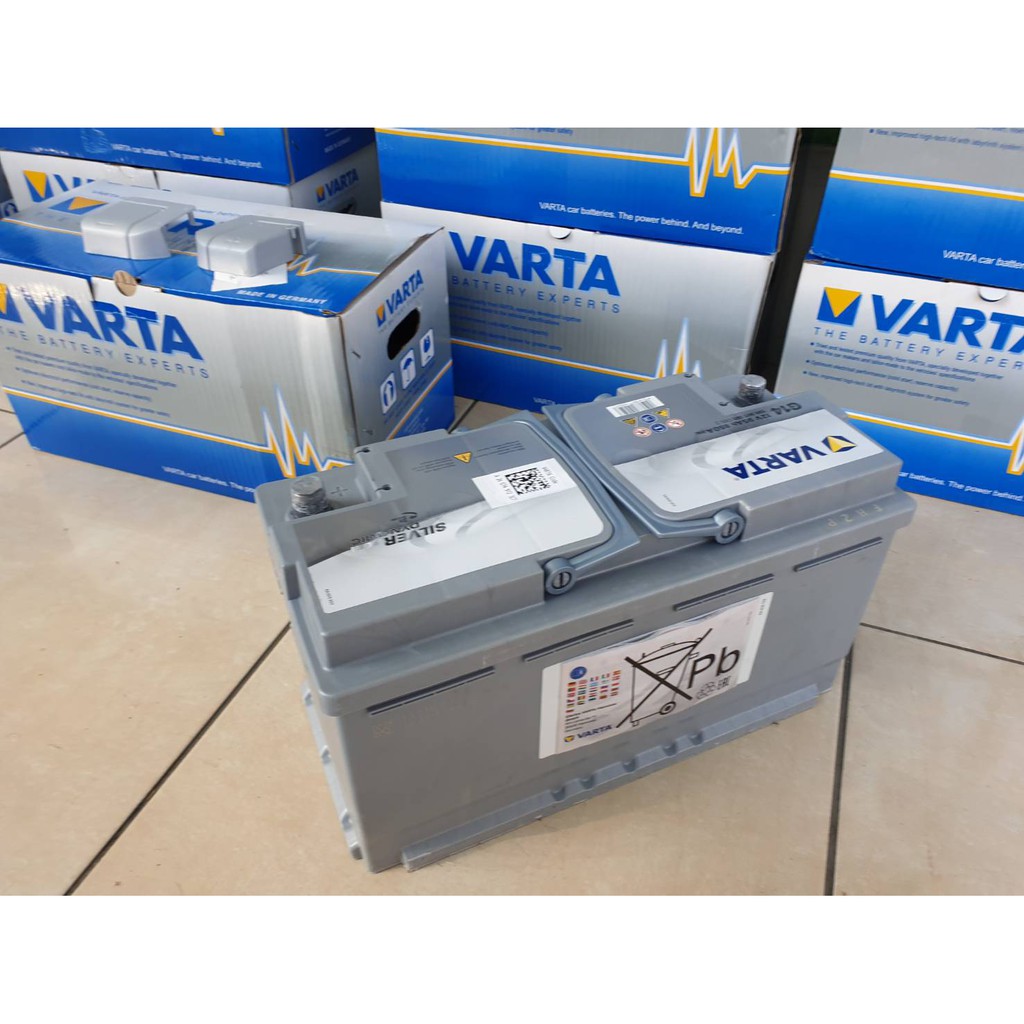 Aki Mobil BMW 318 320 330 DIN 95 VARTA AGM 12V / 95Ah