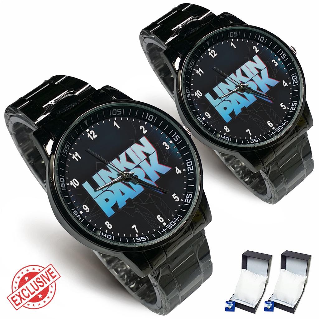 Jam Tangan Rantai Couple LINKIN PARK - 3 (Awesome)