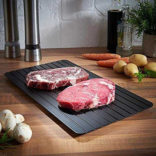 Meijuner Talenan Defrosting Daging Beku Meat Fast Thawing Board Size L