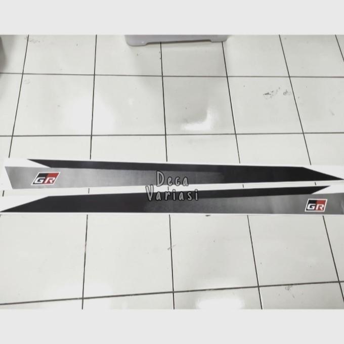 Stiker Mobil GR Sport / Stiker Body Samping Mobil GR Sport All Variant