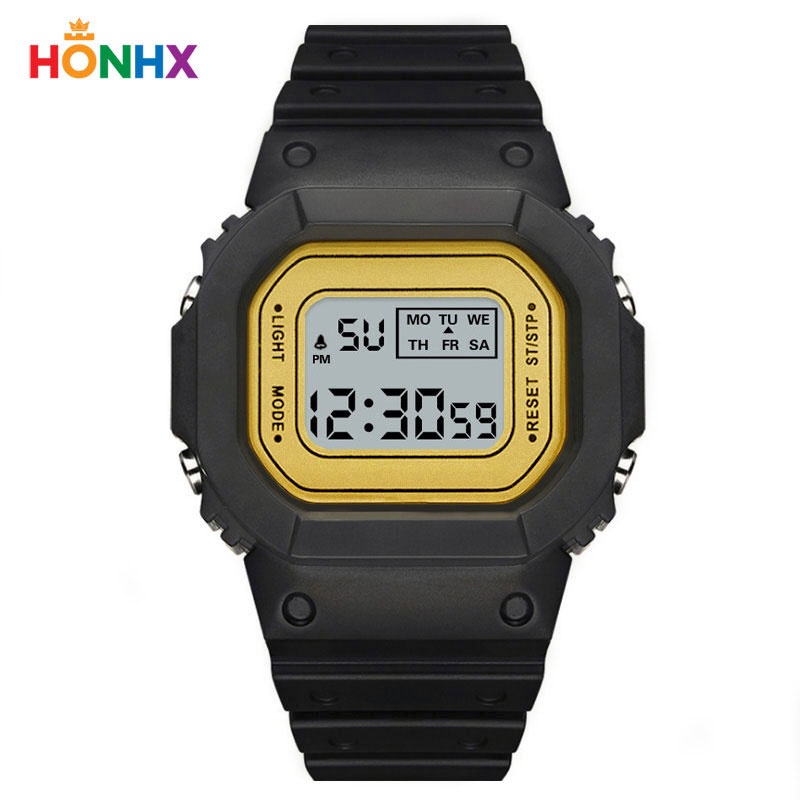 HONHX 576 Jam Tangan Remaja Digital Rubber WK-SBY