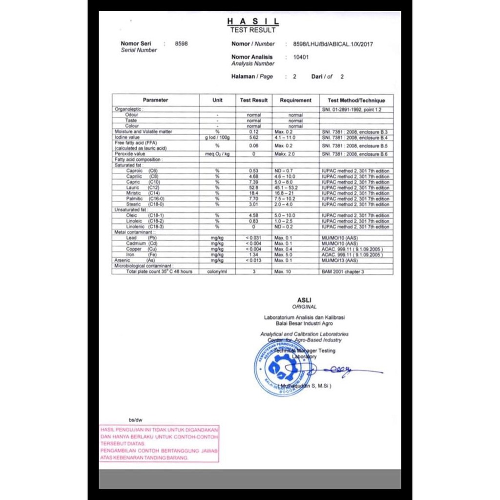 

Vco Khas Premium Quality 1000 Ml Terlaris