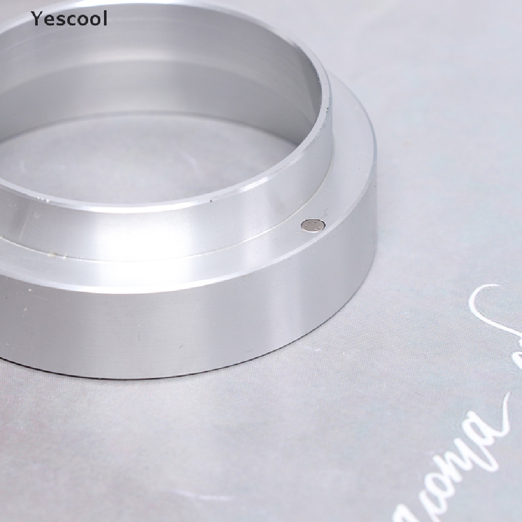 Yescool 51mm Stainless Steel Intelligent Dosing Ring Brewing Bowl Coffee For Make Coffee .