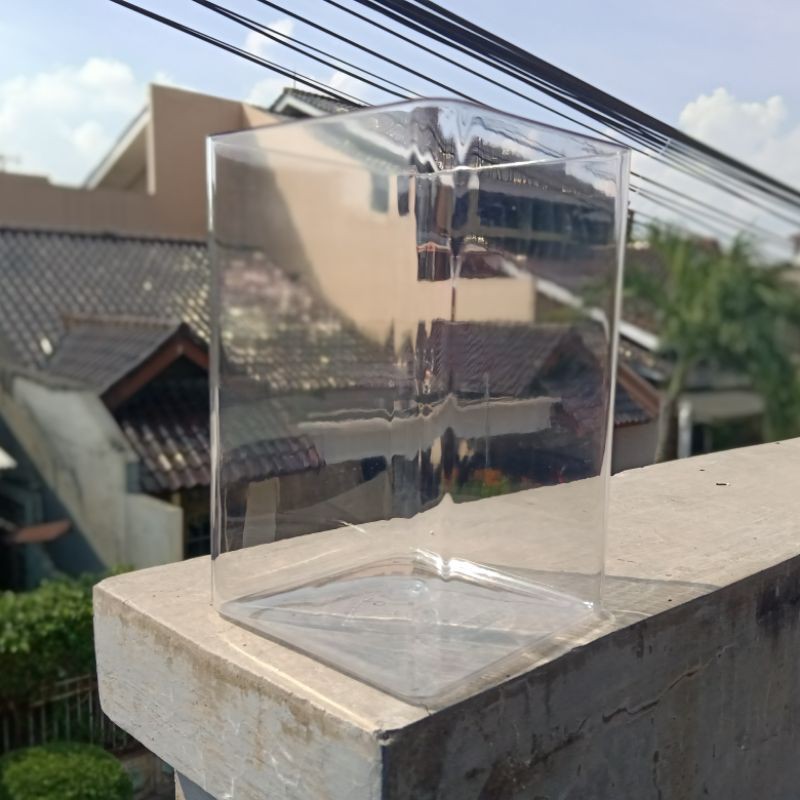 Aquarium cupang akrilik acrylic soliter solitaire 4 liter