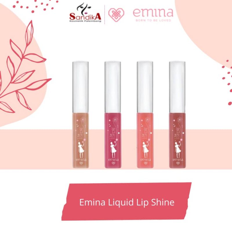 Emina Liquid Lip Shine 4.5 ml