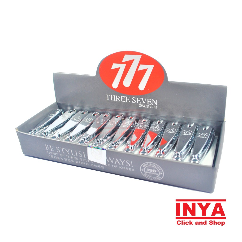 GUNTING KUKU 777 N-602 ORIGINAL - MADE IN KOREA STAINLESS NAIL CLIPPER - BOX isi 24 pcs