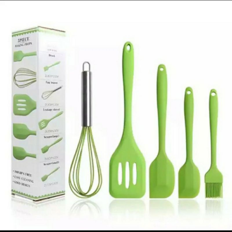 Spatula silikon 5 pcs