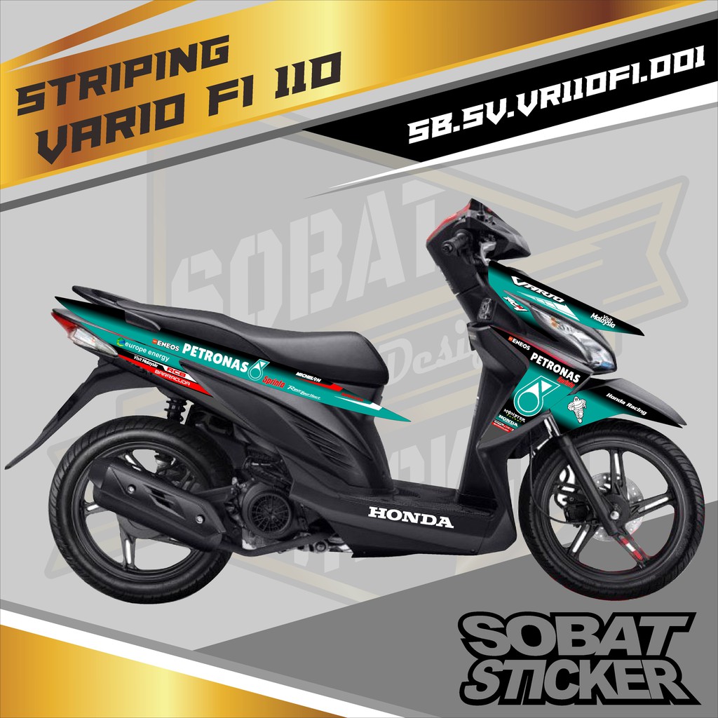 Jual Striping VARIO 110 FI Sticker Striping Variasi List VARIO 110 FI 001 Indonesia Shopee Indonesia