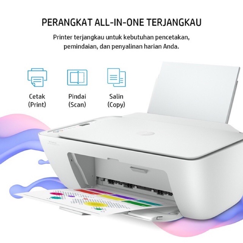 Printer Hp ink advantage 2775 wireless Print scan copy wifi